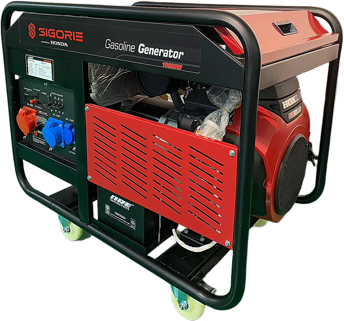 SIGORIE SG14000E 10kW generator set with Honda GX690 engine